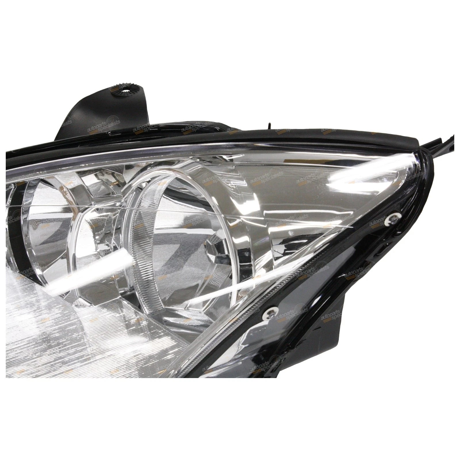 LH Chrome Headlight for Ford Focus (2002–2005) LHS Left Passenger