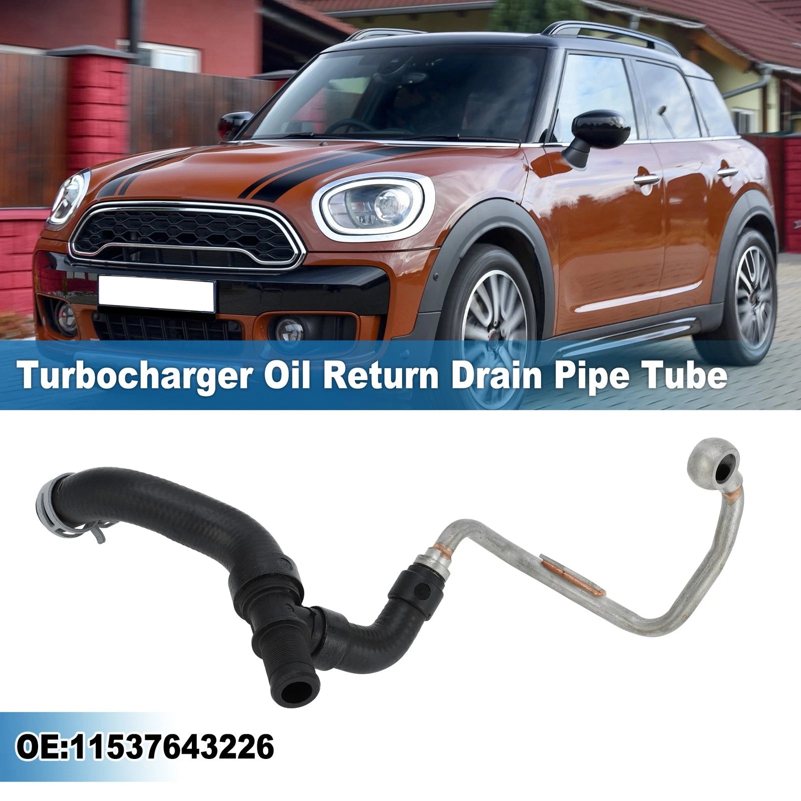 Turbocharger Coolant Return Line Replacement for BMW 120i 220i 320i (2011–2020)