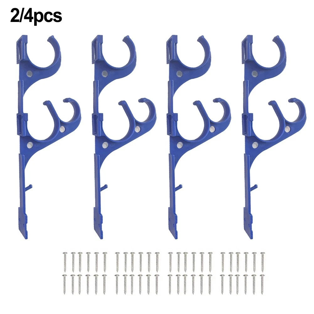Outdoor Storage Solution Pool Pole Hanger for Tidy Pool Area