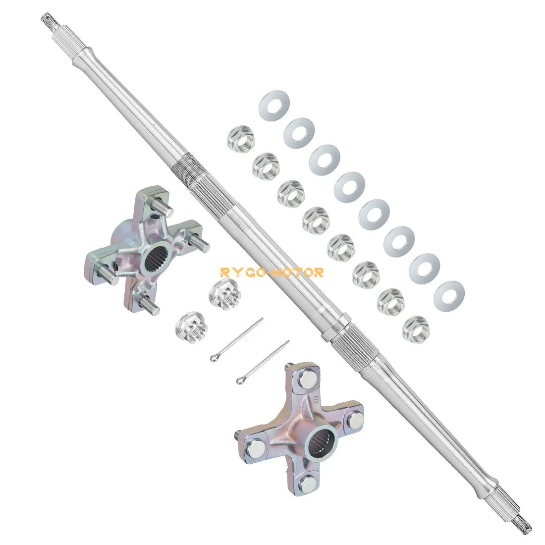 Rear Axle Shaft with Hubs for Yamaha (2XJ-25381-00-00, 90171-14037-00)