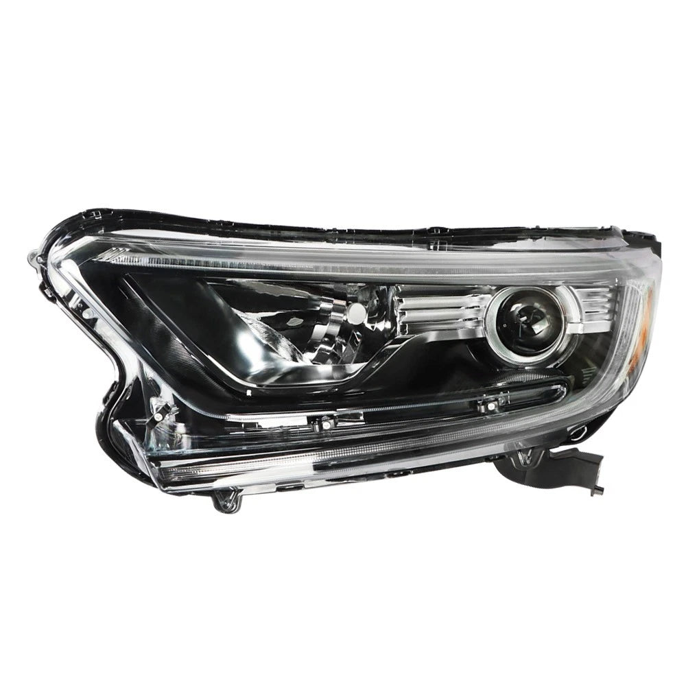 Headlight Headlamp for Honda CR-V (2017–2022) Left Side Halogen Black