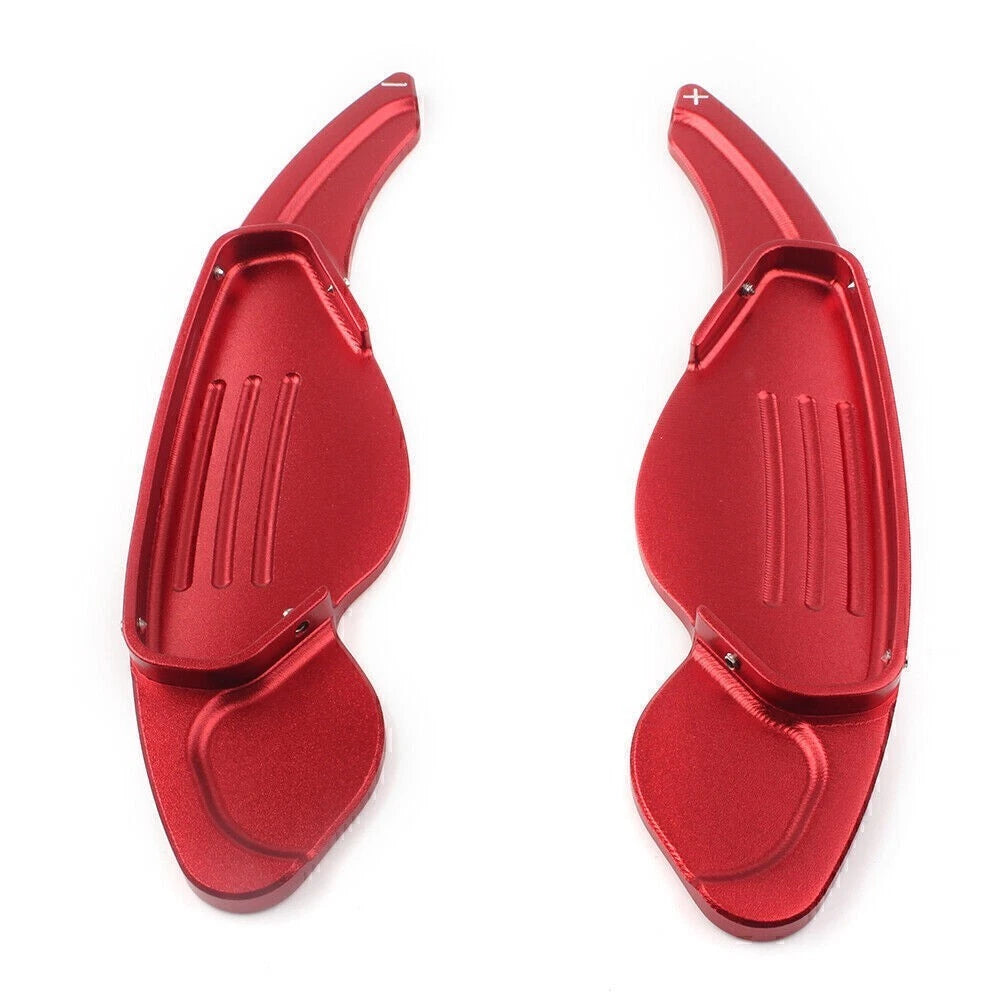 2X Alloy Steering Wheel Shift Paddle Extensions for Land Rover Jaguar