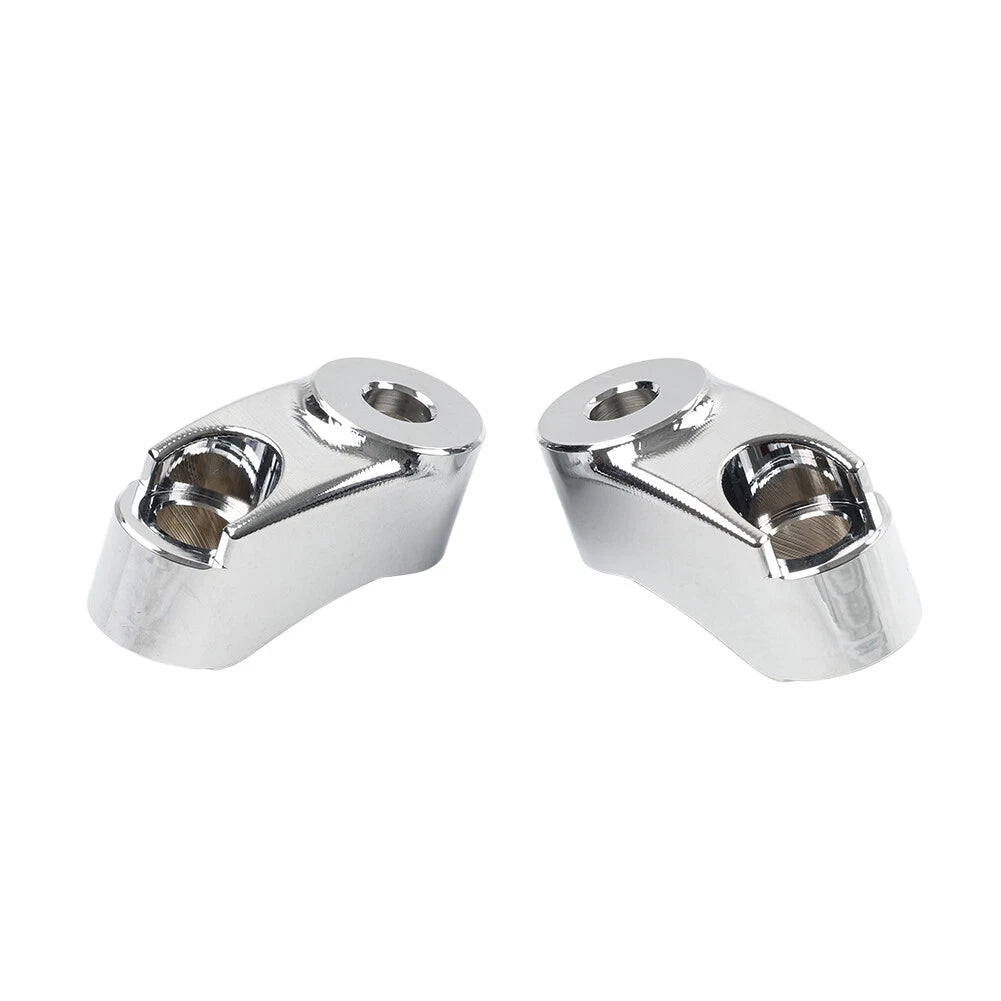 Front Turn Signal Mount Bracket Relocation Kit for Harley Dyna FXR (39MM 49MM)