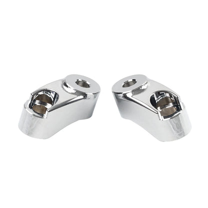 Front Turn Signal Mount Bracket Relocation Kit for Harley Dyna FXR (39MM 49MM)