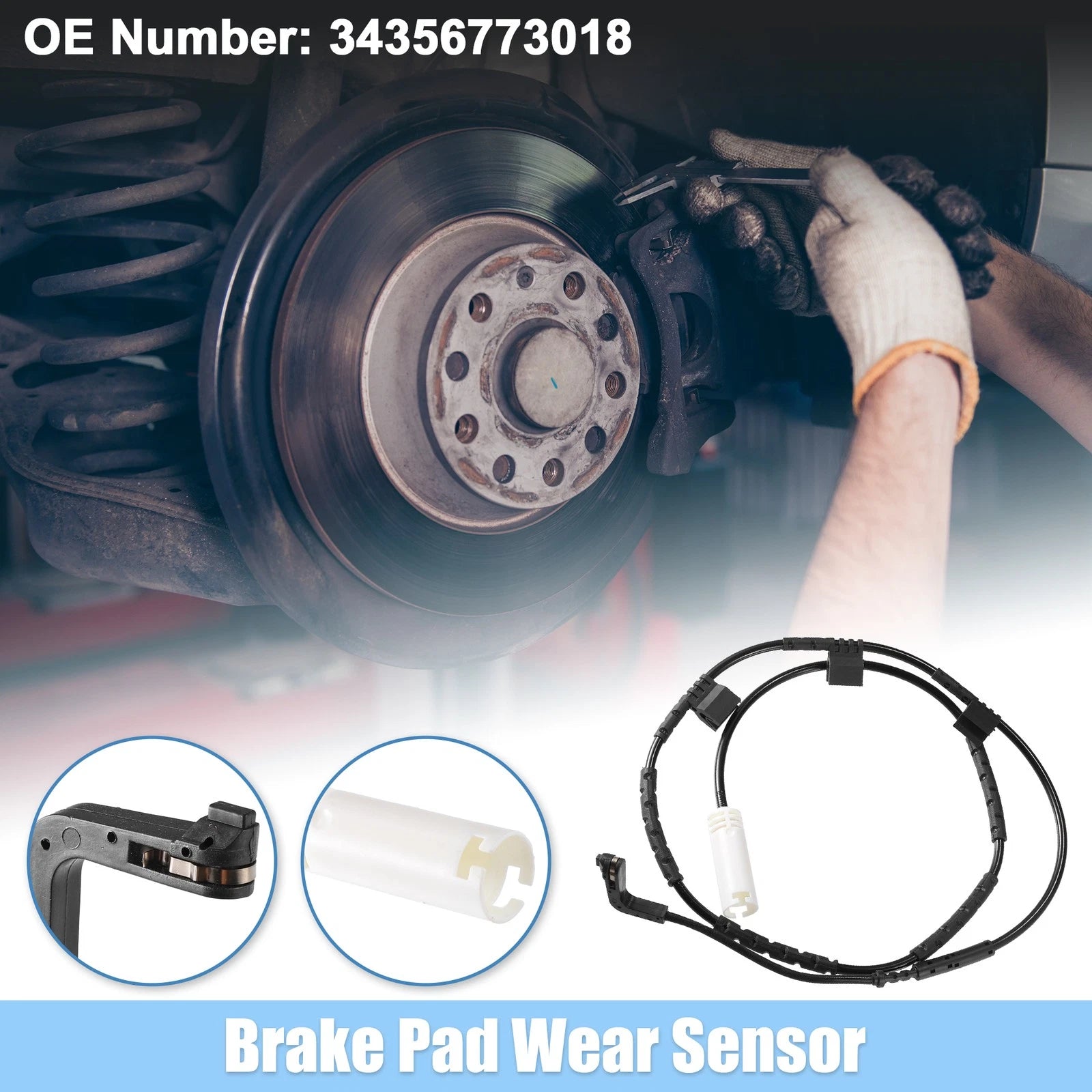 Rear Brake Pad Sensor Replacement for BMW X1 X3 (2013–2021)