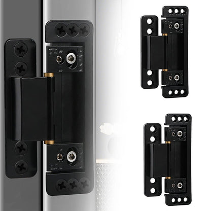 2X Adjustable Ultra Thin Door Hinges for Cabinets and Entrance Doors