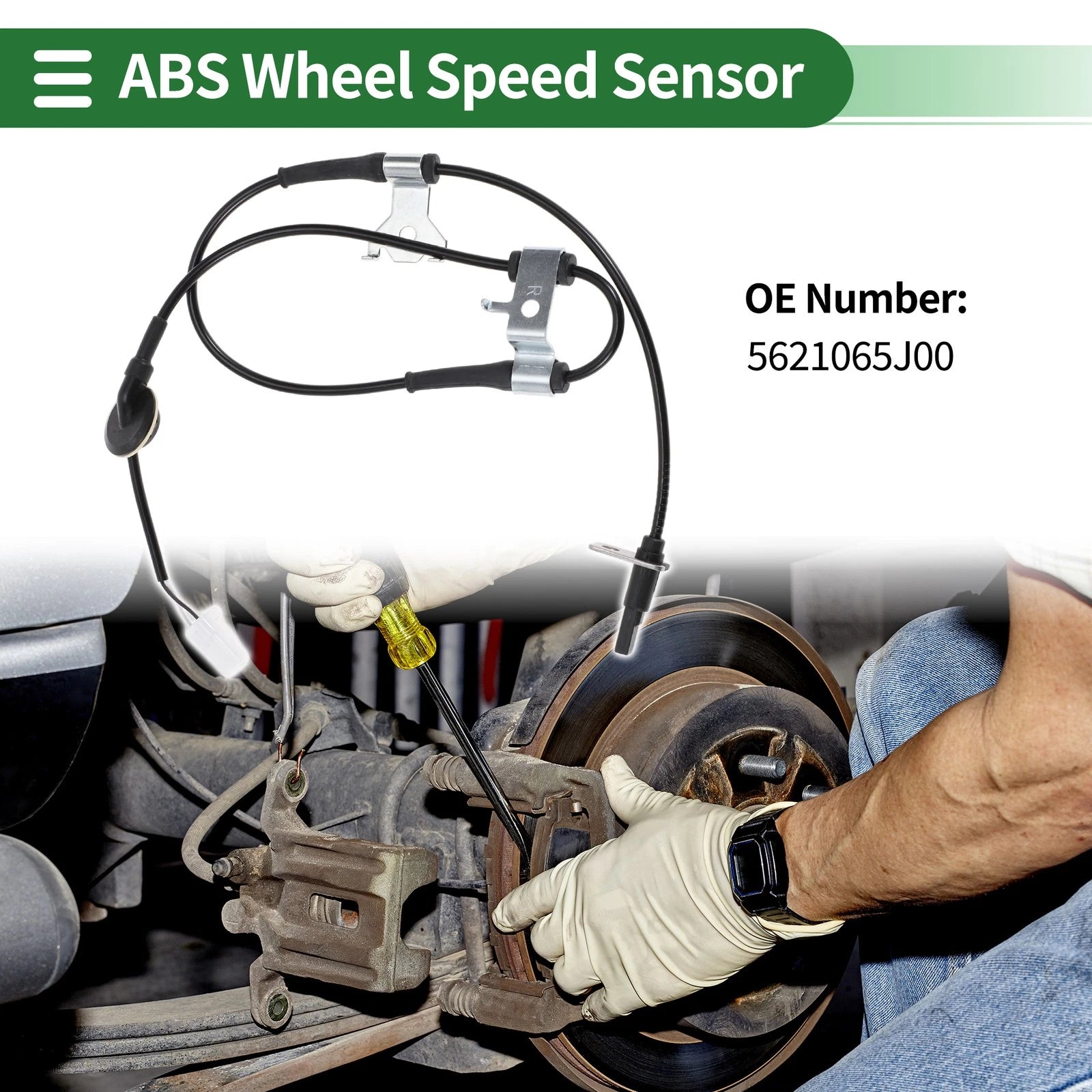 ABS Wheel Speed Sensor No. 5621065J00 for Suzuki Grand Vitara (2006–2014)
