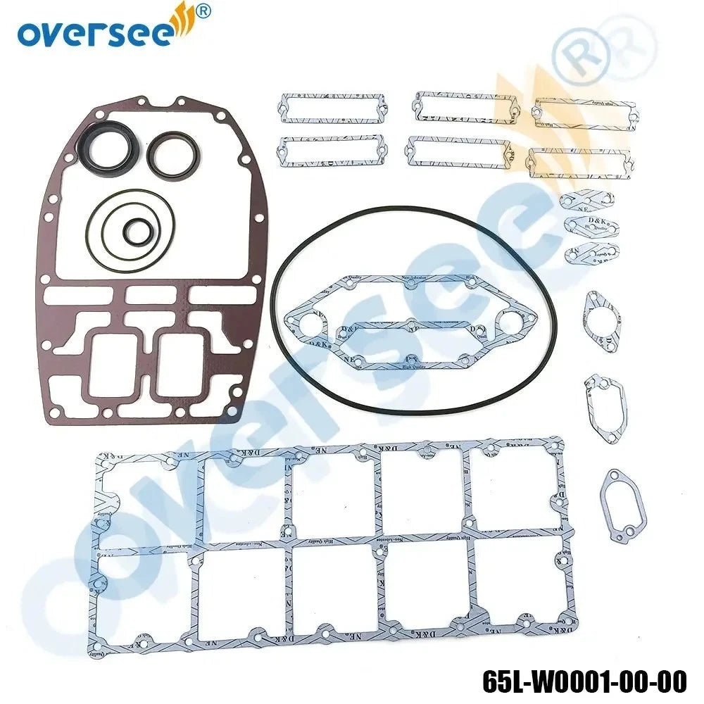 Lower Unit Gasket Kit 65L-W0001-00-00 for Yamaha Outboard (S200-225-250HP)