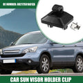 Sun Visor Holder Clip Replacement for Honda Accord 1998–2007 (Black)