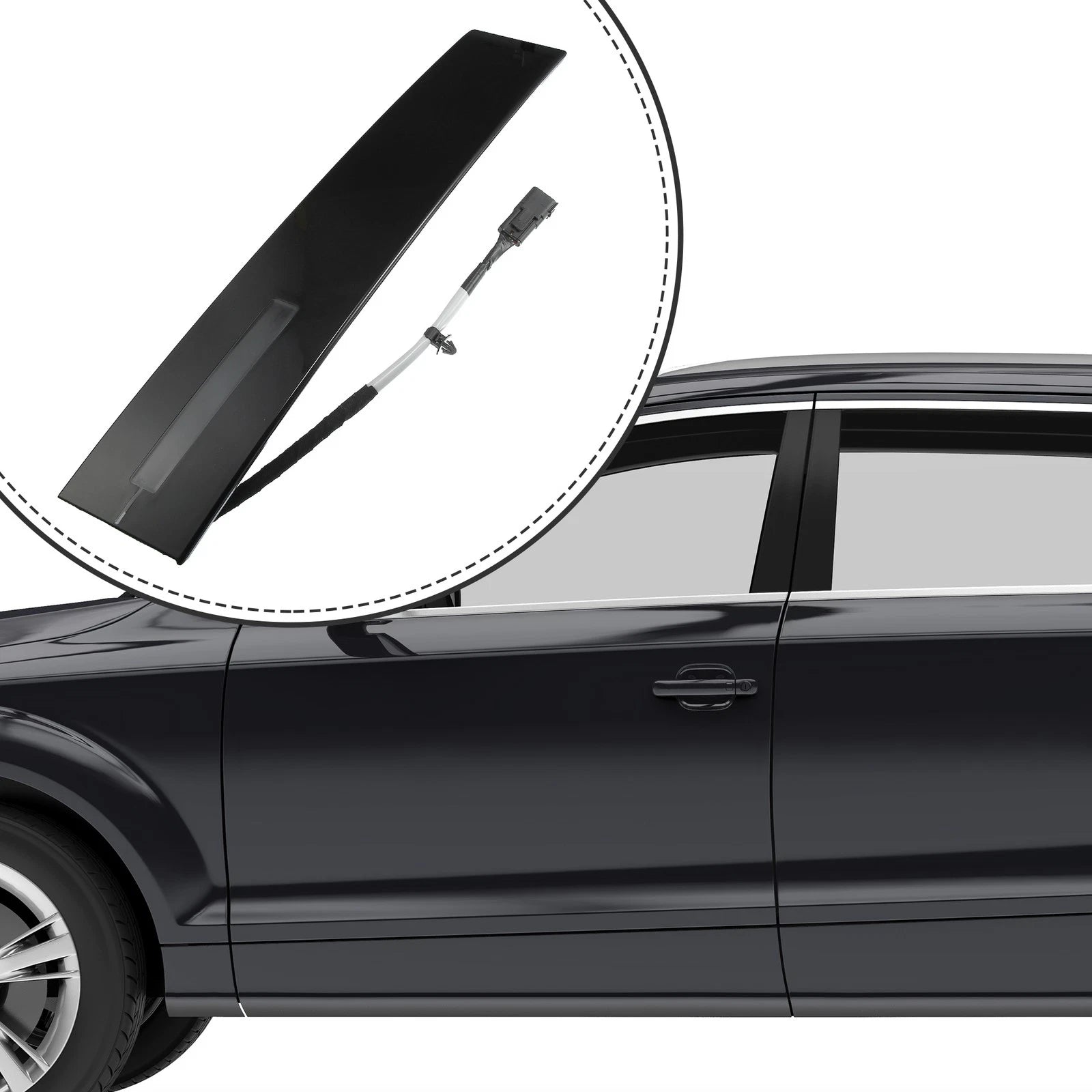 B Pillar Trim Left Side for Ford Explorer (2011–2019)