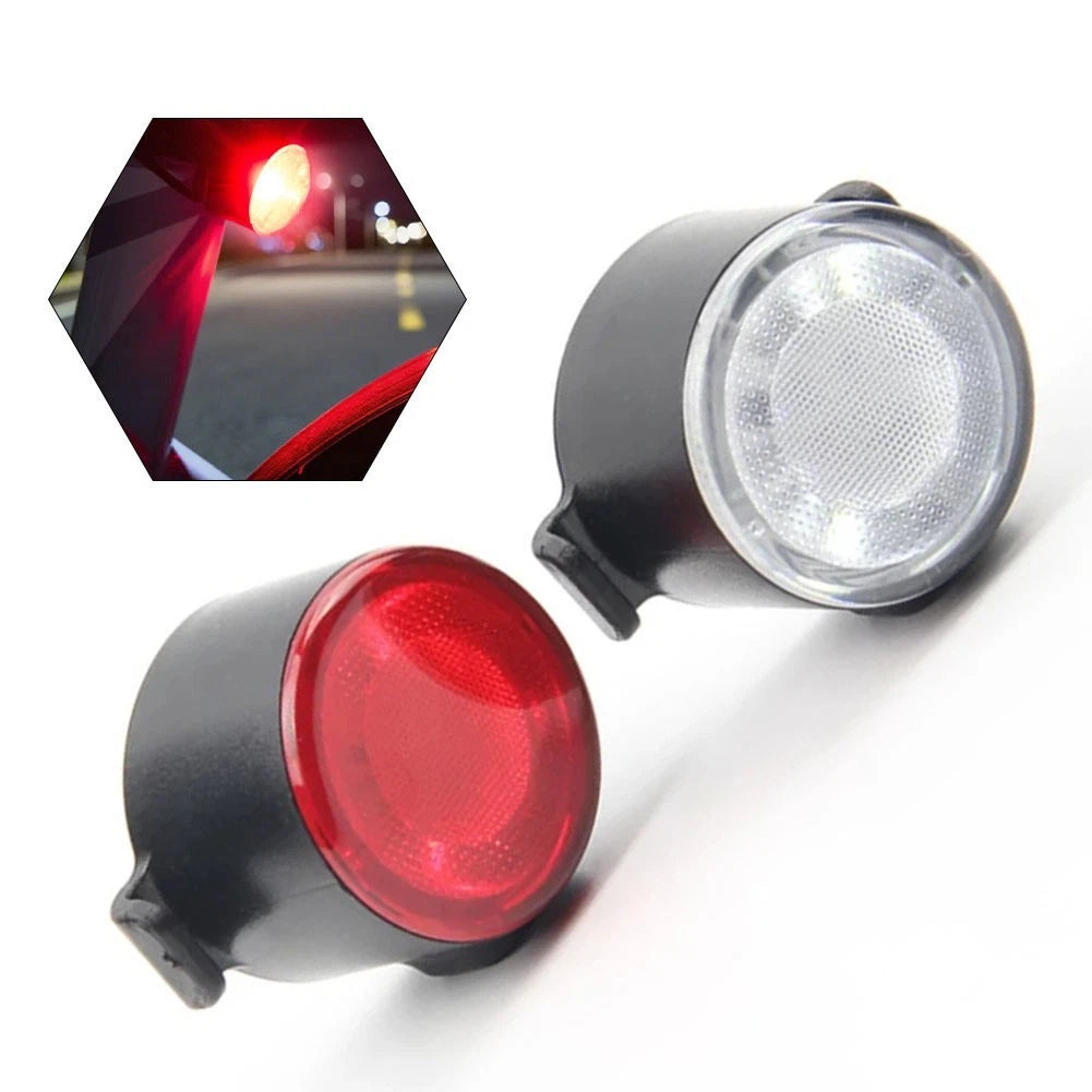 USB Rechargeable LED Bicycle Light Set Front Rear Waterproof Safety Lights
