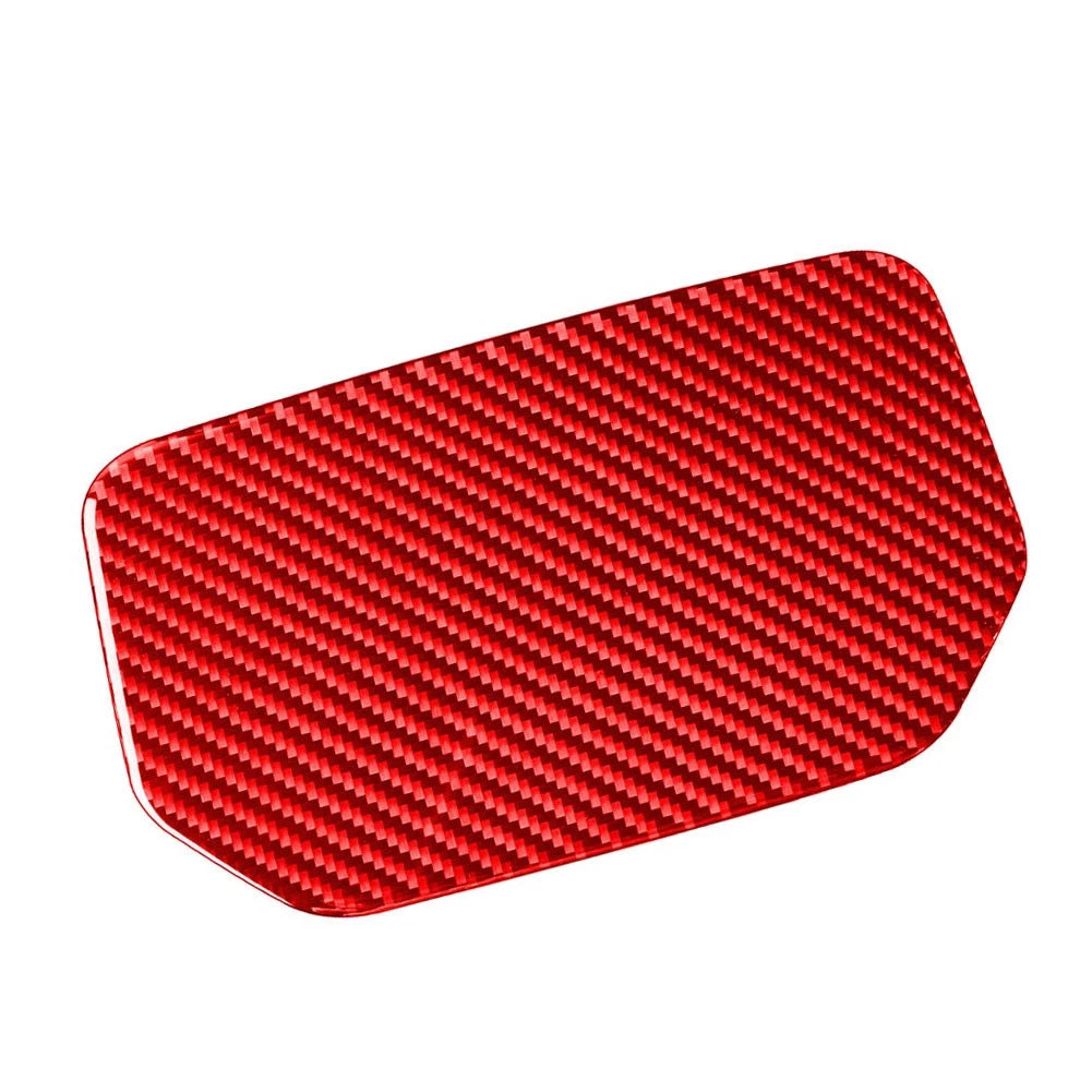 Carbon Fiber Inner Dashboard Storage Box Cover Trim for Toyota Tundra (2014–2021)