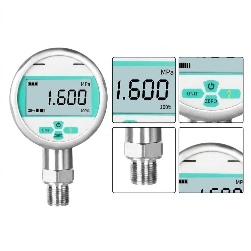 Digital Pressure Gauge for Pump Testing (Shock Resistant)