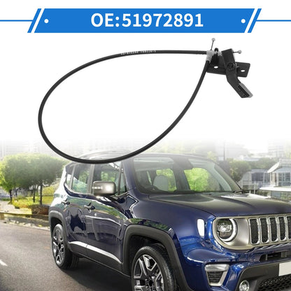 Hood Latch Release Cable for Jeep Renegade (2015–2023) No. 51972891