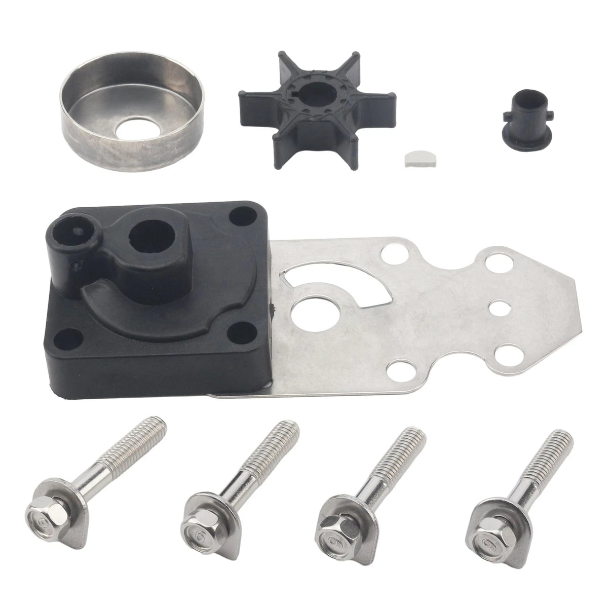 Water Pump Impeller Kit Replace Yamaha Outboard 9-48609 9-48617