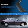 Rear Right C Pillar Window Cover Trim Replacement for Honda Civic (2012–2015)