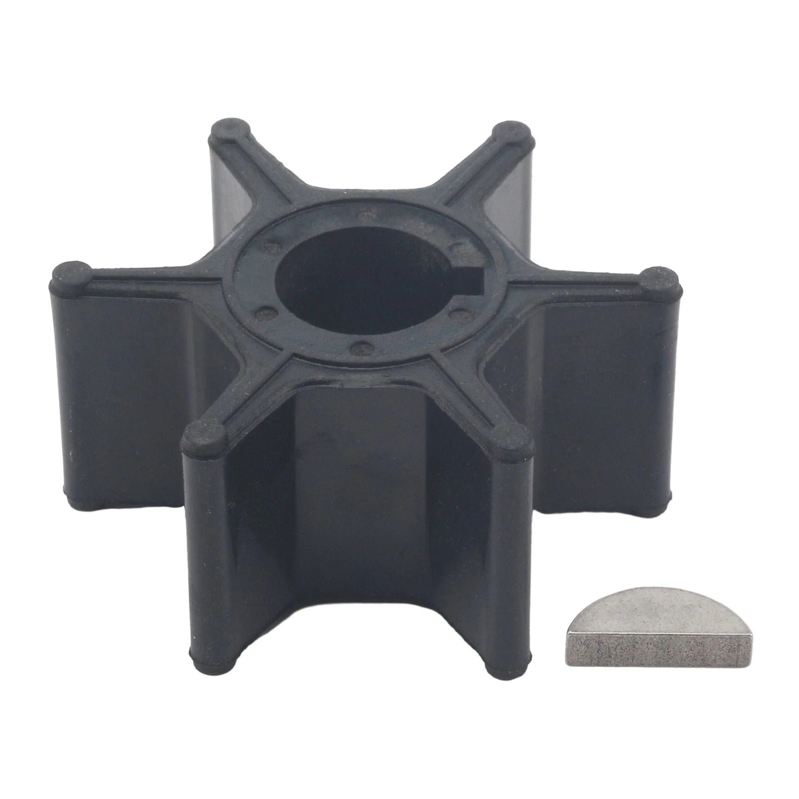 Water Pump Impeller & Key for Suzuki DT8C 9.9C (17461-92D02, 18-3000, 500319)