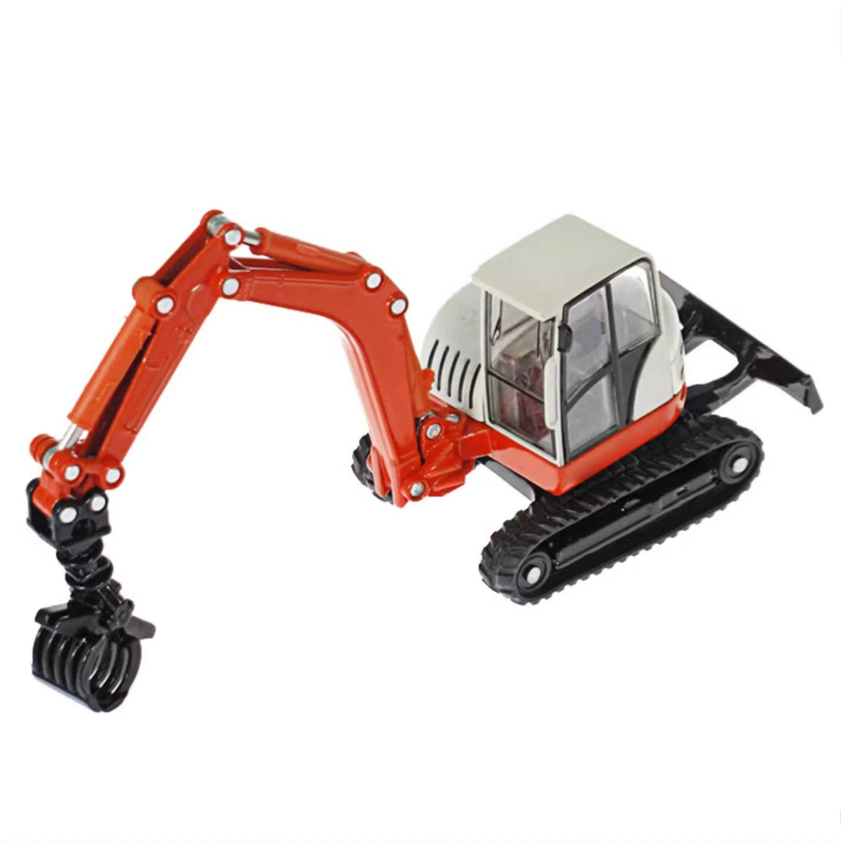 Alloy 1/50 Tracked Wood Grabbers Construction Vehicle Model