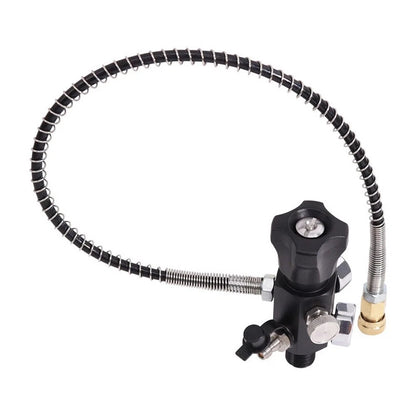 Dual Gauge Air Fill Adapter for Aluminum Alloy Quick Connector