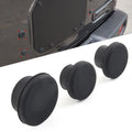 3 Pcs Rubber Tailgate Dust Plugs for Jeep Wrangler JL (2018–Present)
