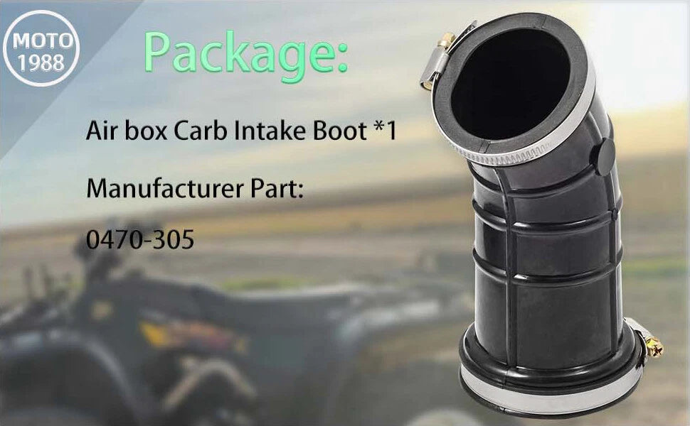 Carb Intake Manifold Boot for Arctic Cat 400 (1998–2001)