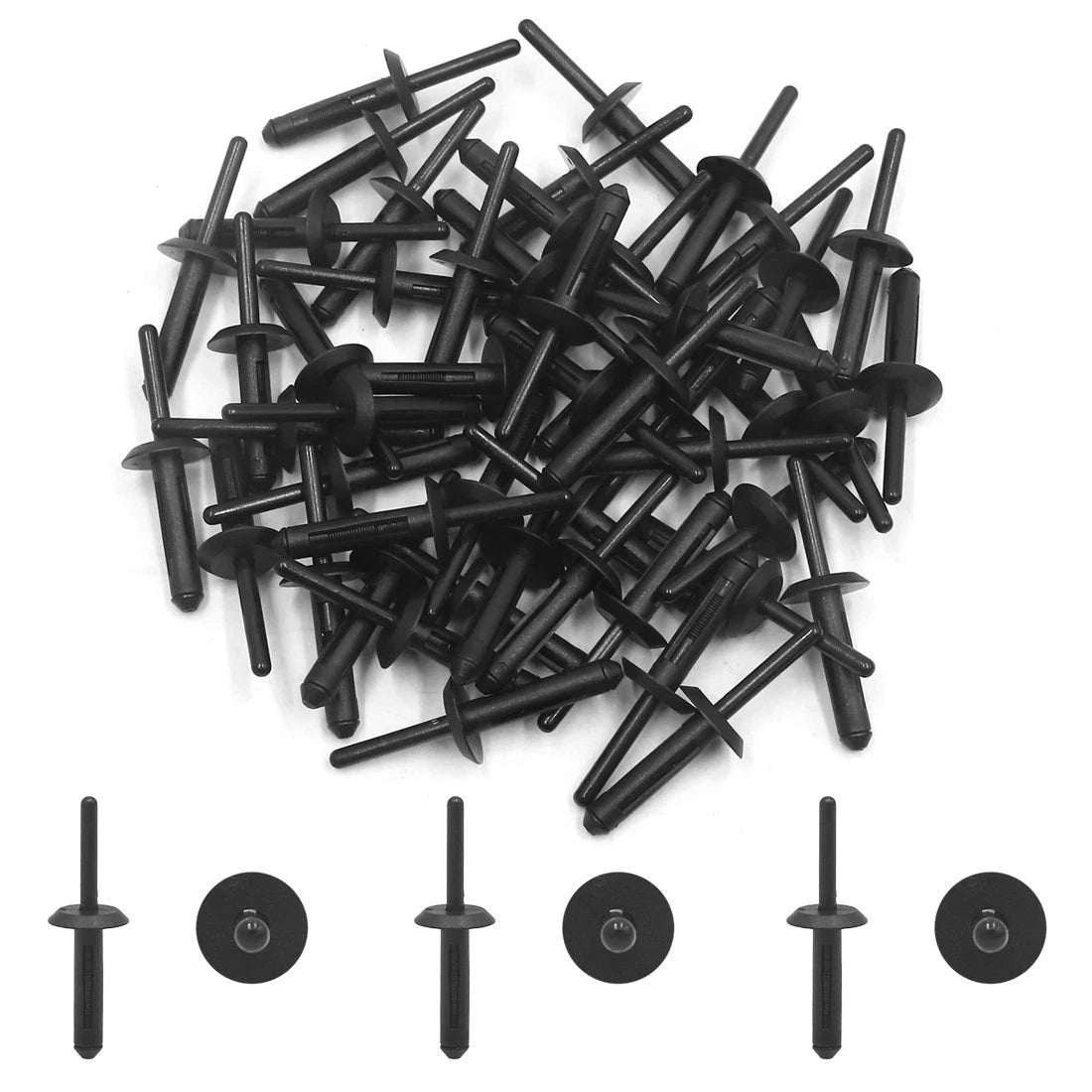 Plastic Rivet Fastener Clip Push Type for BMW 5 Series (2004–2010)