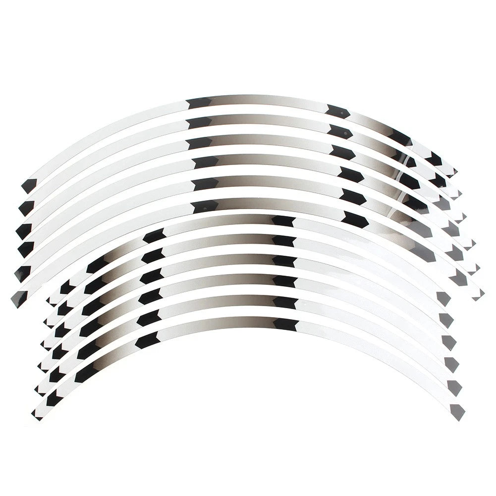 Wheel Rim Stickers for Honda CRF 450R CRF 250R (2003–2021) - White