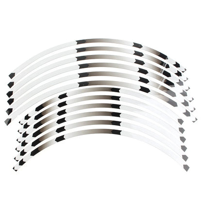 Wheel Rim Stickers for Honda CRF 450R CRF 250R (2003–2021) - White