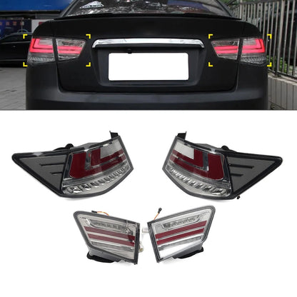 LED Dynamic Turn Signal Tail Light Assembly for Kia Forte (2009–2013)