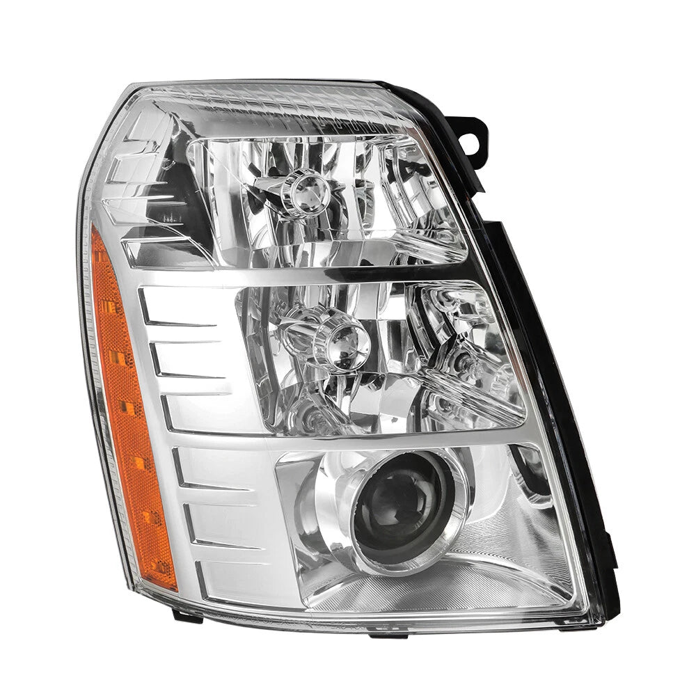 Headlight Assembly HID Black for Cadillac Escalade (2007–2014) Right