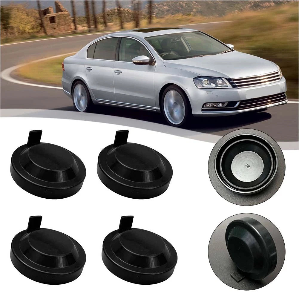 Set of 4 Headlight Seal Covers for Compatible Models 6Q0941607D