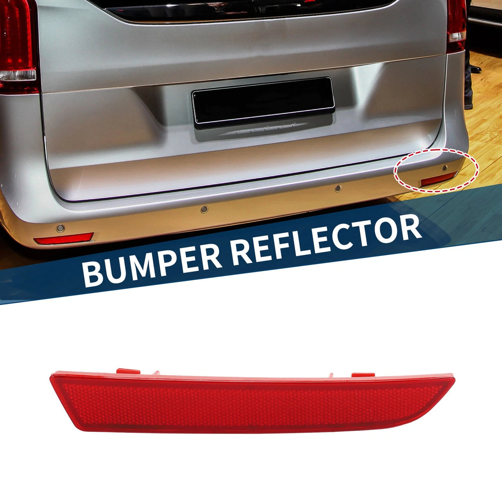 Bumper Reflector Replacement for Mercedes-Benz Metris (2016–2023) Rear Right