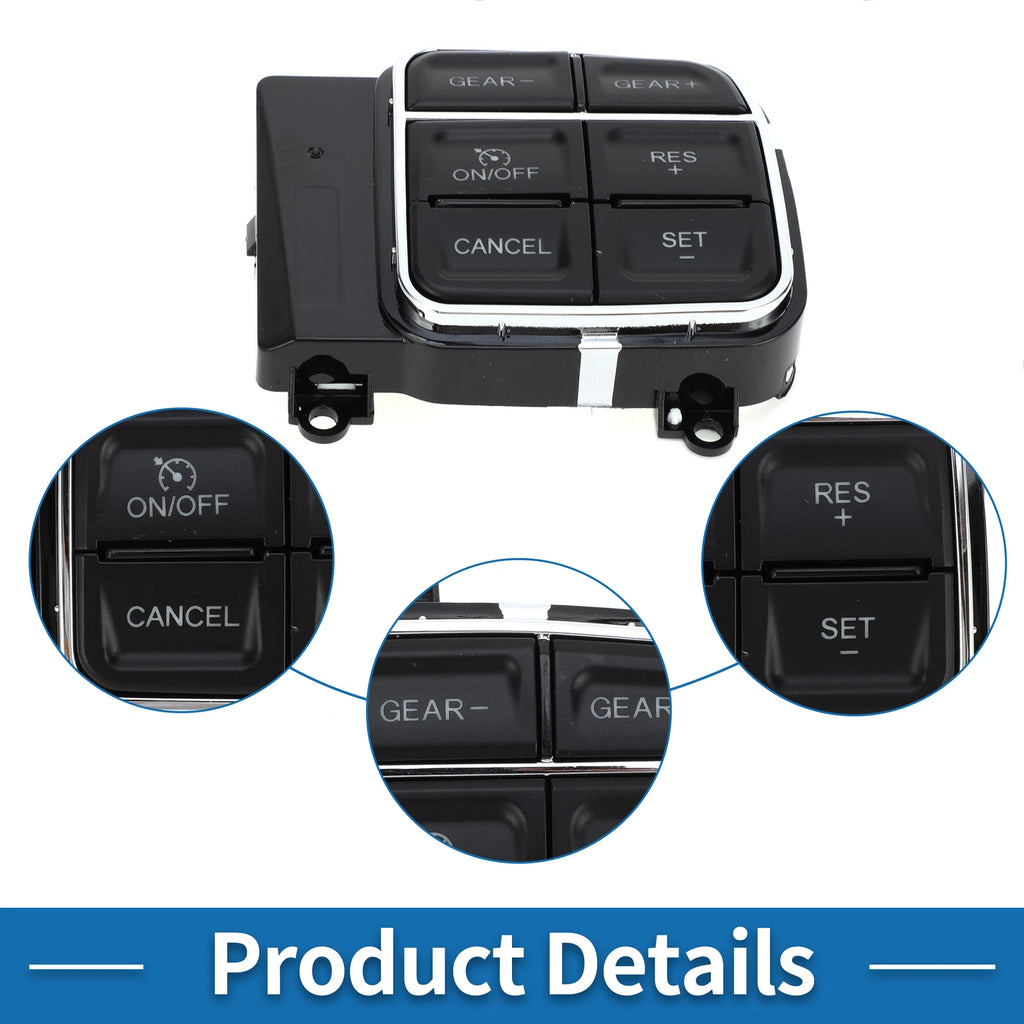 Steering Wheel Control Switch No. 68111384AA for Ram 1500 (2013–2018)