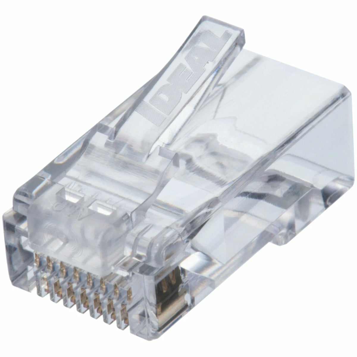 100 Pack Ideal 85-377 CAT-6 Feed-Thru RJ45 Mod Plugs