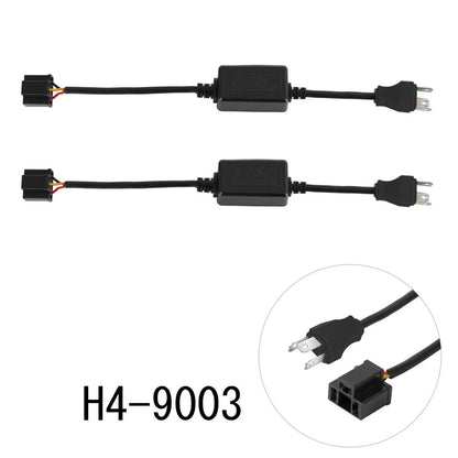 H4 9003 LED Headlight Canbus Load Resistor Decoder for