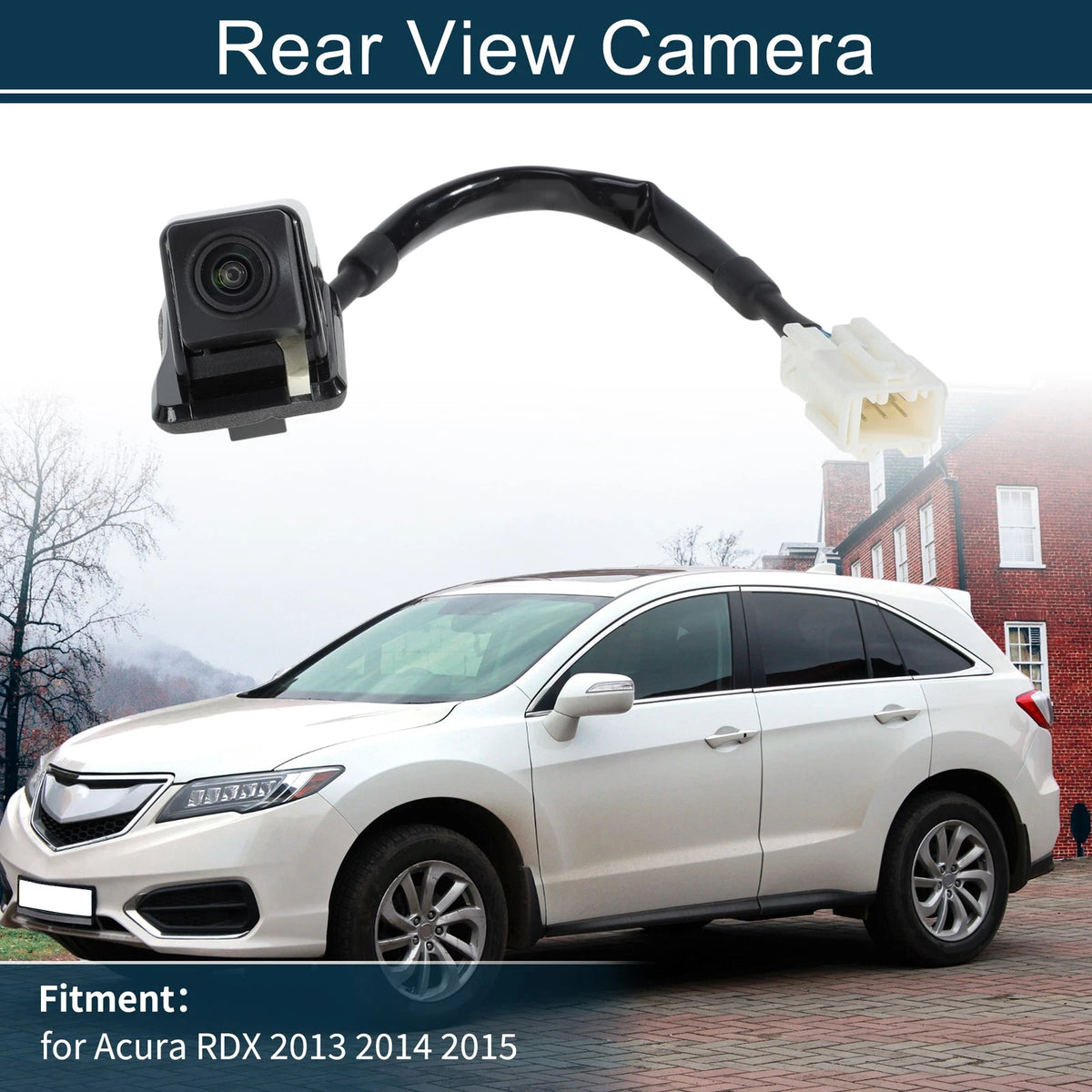 Rear View Park Assist Backup Camera for Acura RDX (2013–2015) 39530-TX4-A01