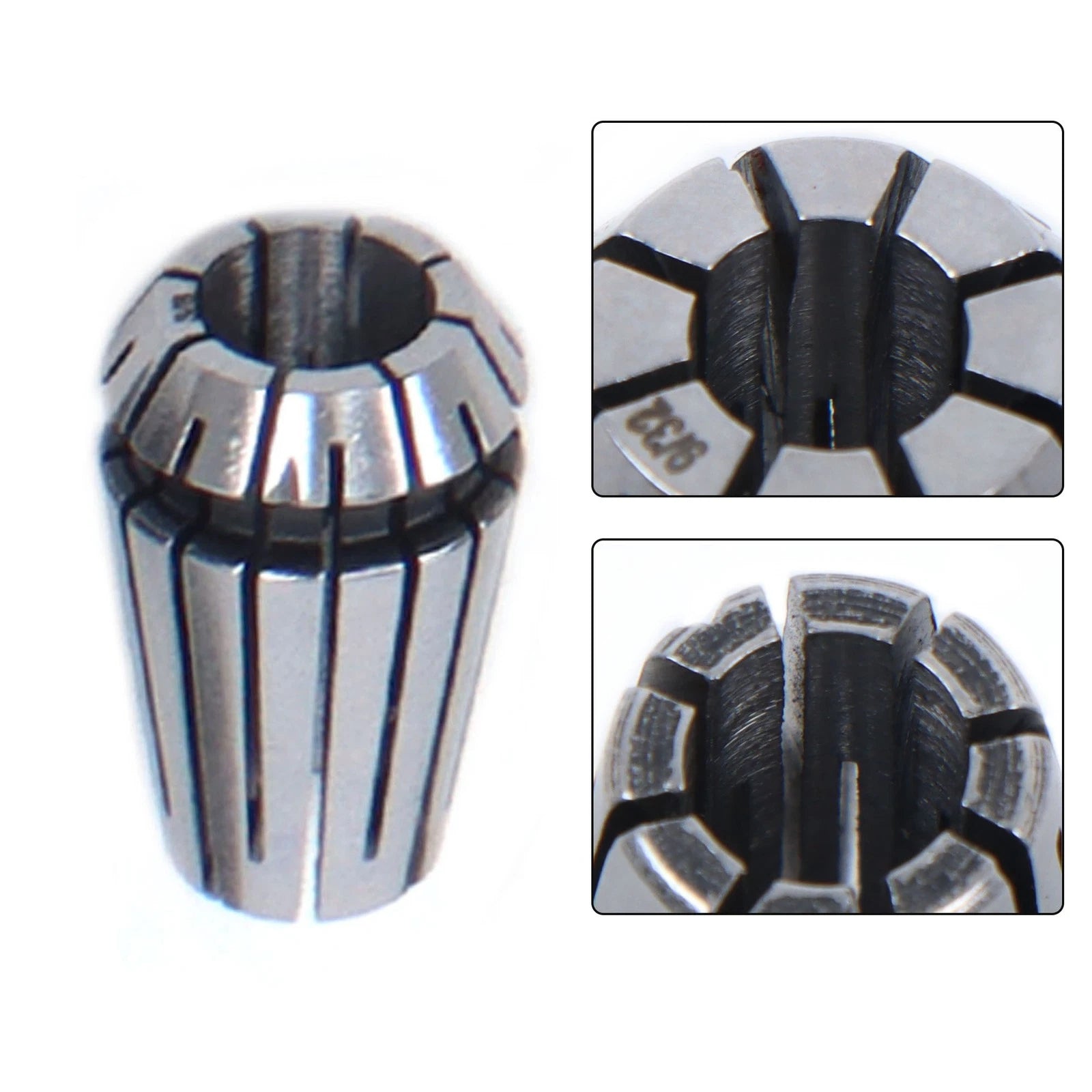 19-Piece ER16 Spring Collet Set for CNC Milling Lathe Tool