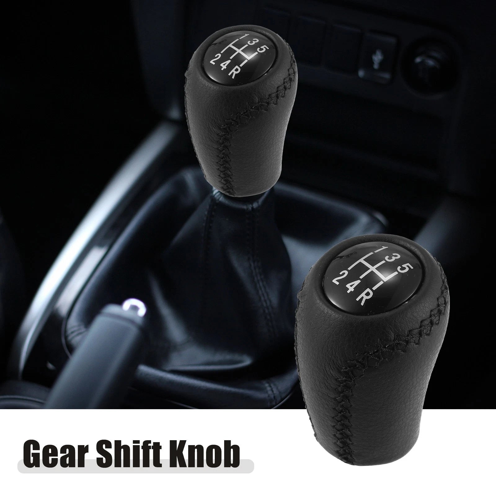 Gear Shift Knob 5 Speed Manual Replacement for Mazda 3 BK BL CX-7 (2007–2015)