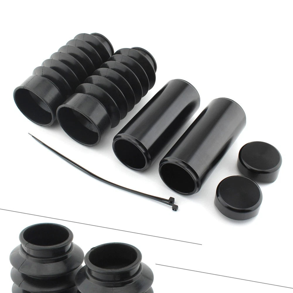 Front Fork Cover Tube Cap Kit Protector For Harley Breakout FXBR FXBRS 2018-2024