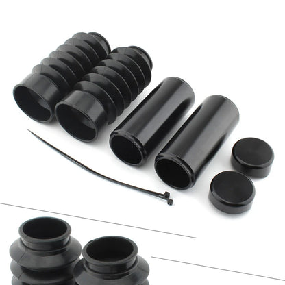 Front Fork Cover Tube Cap Kit Protector For Harley Breakout FXBR FXBRS 2018-2024