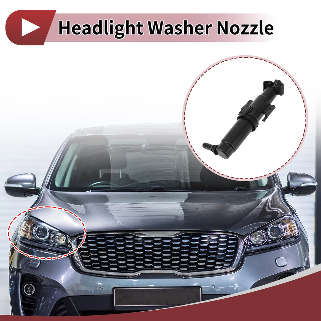 Headlight Washer Nozzle Front Passenger Side for BMW 528i (2011–2016)