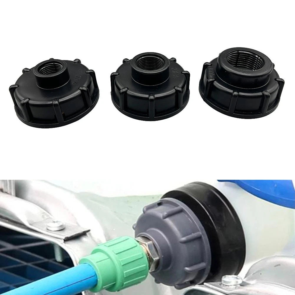 Tank Adapter for IBC Container Cap 4/6/1 Inch Inner Black Female