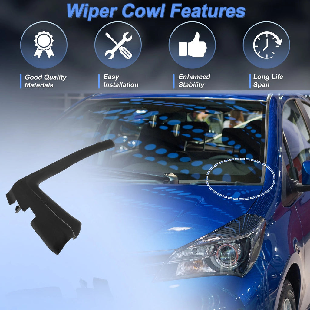 Windshield Cowl Replacement 1 Pair for Toyota Yaris (2015–2017)