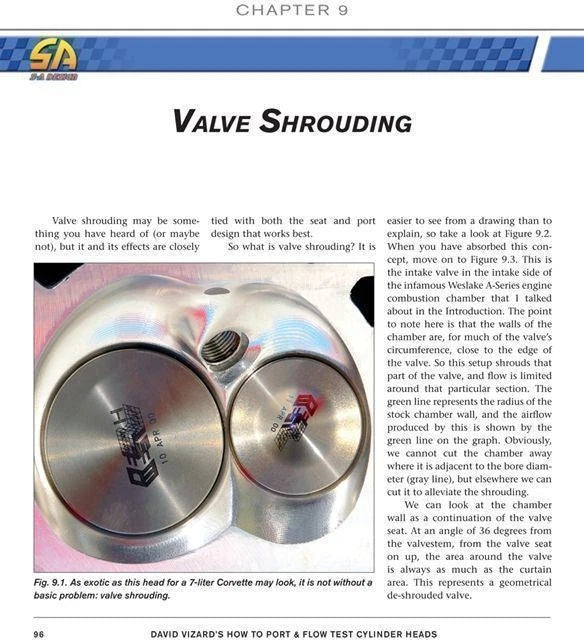 Cylinder Head Porting Flow Test Tool for Chevy Ford Mopar