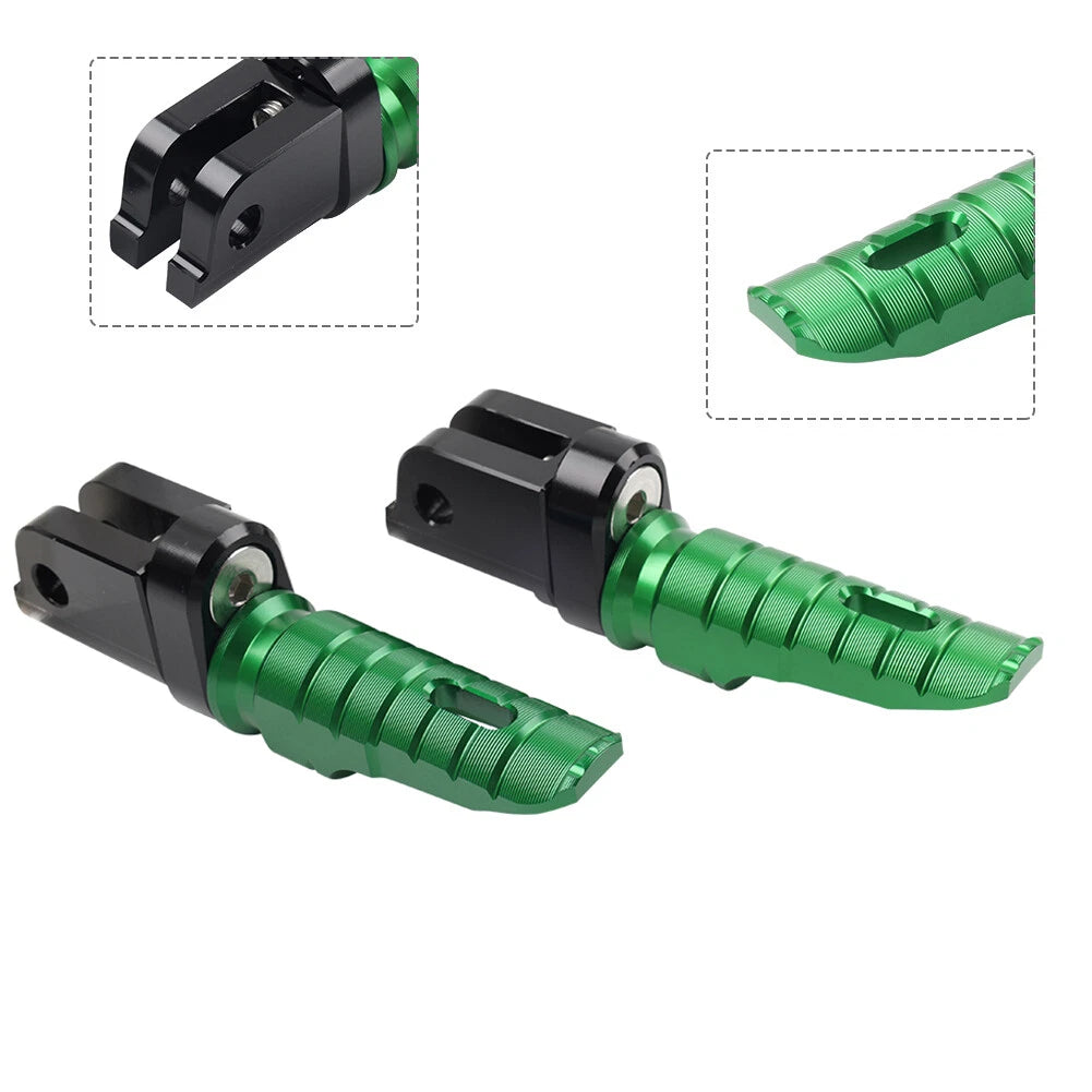 Front Footrests Foot Pegs for Benelli Leoncino 500 800, Brixton Crossfire 500