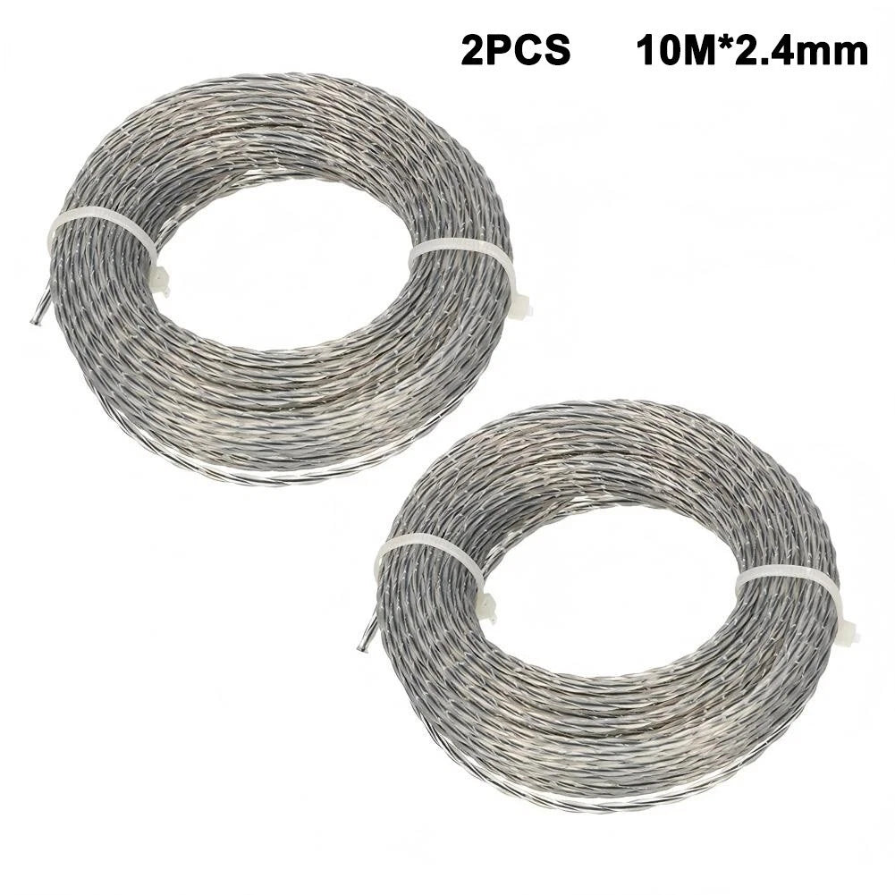 Core Reinforced Nylon Trimmer Line 20m for Lawns and Fields