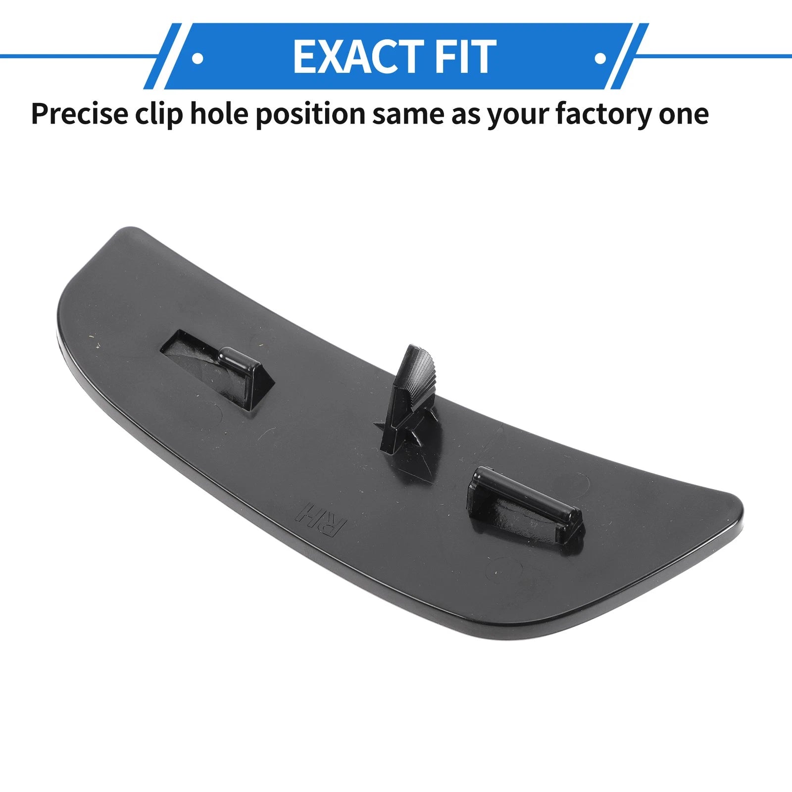 Right Passenger Side Mirror Glass Replacement for Ford (Non-Heated)