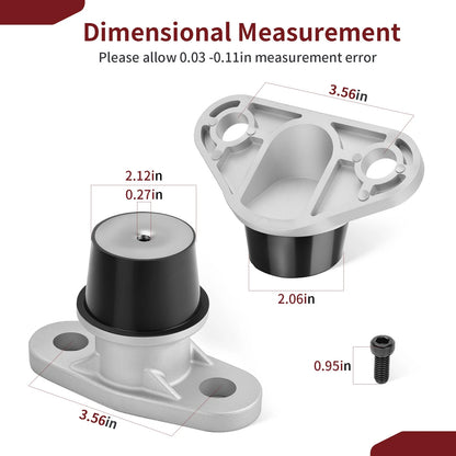Engine Motor Mounts Front Rear for Sea-Doo Fish Pro GTX 155 170 215 230 300 325