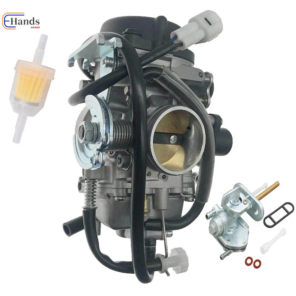 Carburetor and Fuel Petcock Valve Switch for Suzuki DRZ400 S E DRZ400SM (2000–2023)