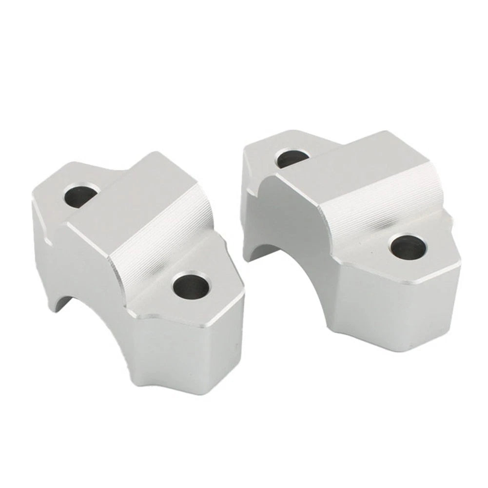 Handlebar Riser Clamp for Yamaha MT/FZ-09 (2015–2020) Silver